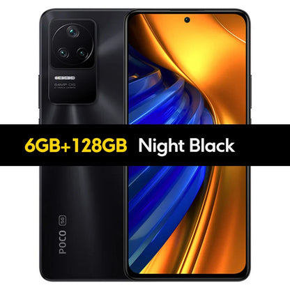 New POCO F4 5G Global Version 6GB 128GB/8GB 256GB Snapdragon 870 Octa Core 67W Charging 120Hz 64MP Triple Camera NFC