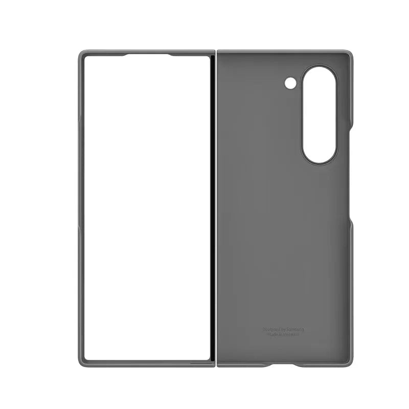 For Samsung Galaxy Z Fold 6 Foldable Case Cover Liquid Silicone Elastic Pen Optional with Tempered Film Shockproof Hard Shell